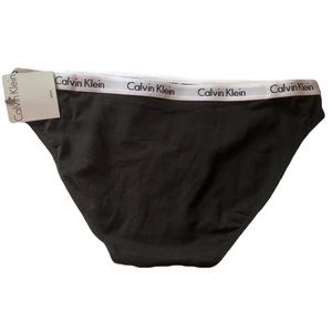Calvin Klein cotton bikini, Black Medium